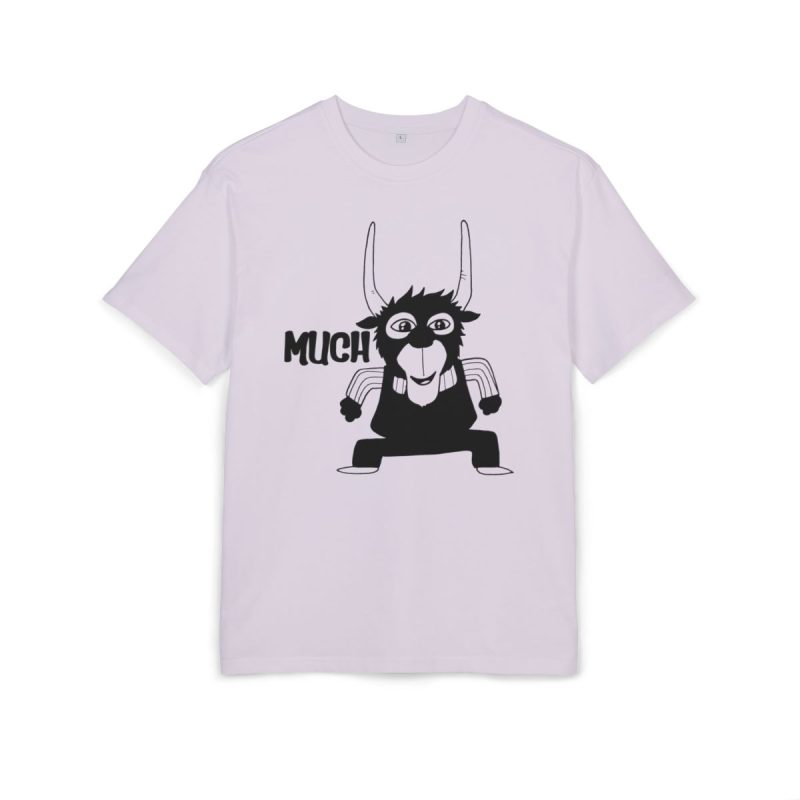 Camiseta oversize gruesa - Lila - Camiseta Much
