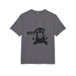 Camiseta oversize gruesa - Gris iman - Camiseta Much