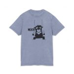 Camiseta lavado acido cuello redondo - Azul vintage - Camiseta Much
