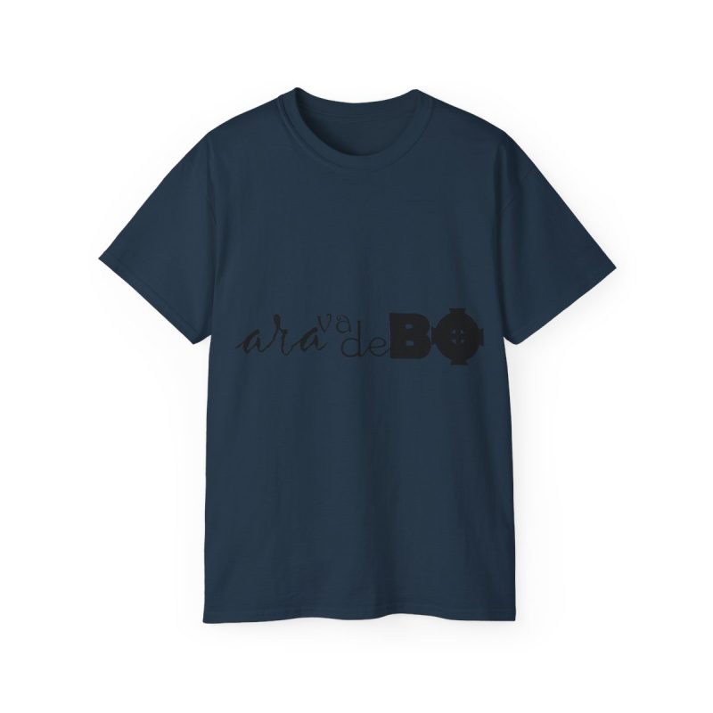Camiseta ultra algodon - Azul crepusculo - Camiseta unisex «Ara va de BÓ»