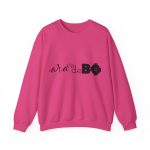 Sudadera cuello redondo - Fucsia intenso - Camiseta unisex «Ara va de BÓ»