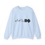 Sudadera cuello redondo - Azul claro - Camiseta unisex «Ara va de BÓ»