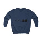 Sudadera infantil - Azul marino Oxford - Camiseta unisex «Ara va de BÓ» Sudadera infantil - Azul marino Oxford - Camiseta unisex «Ara va de BÓ»