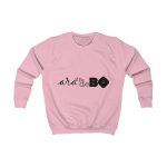 Sudadera infantil - Rosa bebe - Camiseta unisex «Ara va de BÓ» Sudadera infantil - Rosa bebe - Camiseta unisex «Ara va de BÓ»