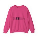 Sudadera cuello redondo - Fucsia intenso - Flor de bardissa Sudadera cuello redondo - Fucsia intenso - Flor de bardissa