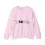 Sudadera cuello redondo - Rosa claro - Flor de bardissa Sudadera cuello redondo - Rosa claro - Flor de bardissa