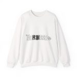 Sudadera cuello redondo - Blanco - Flor de bardissa Sudadera cuello redondo - Blanco - Flor de bardissa