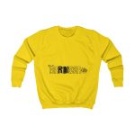 Sudadera infantil - Amarillo sol - Flor de bardissa Sudadera infantil - Amarillo sol - Flor de bardissa