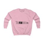 Sudadera infantil - Rosa bebe - Flor de bardissa Sudadera infantil - Rosa bebe - Flor de bardissa