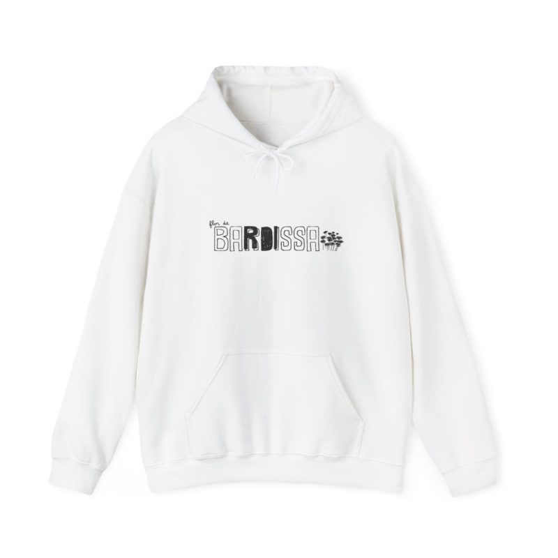 Sudadera con capucha - Blanco - Flor de bardissa