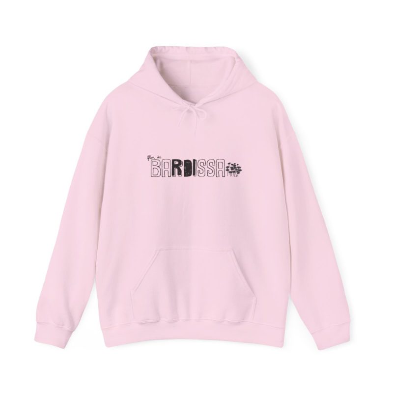 Sudadera con capucha - Rosa claro - Flor de bardissa