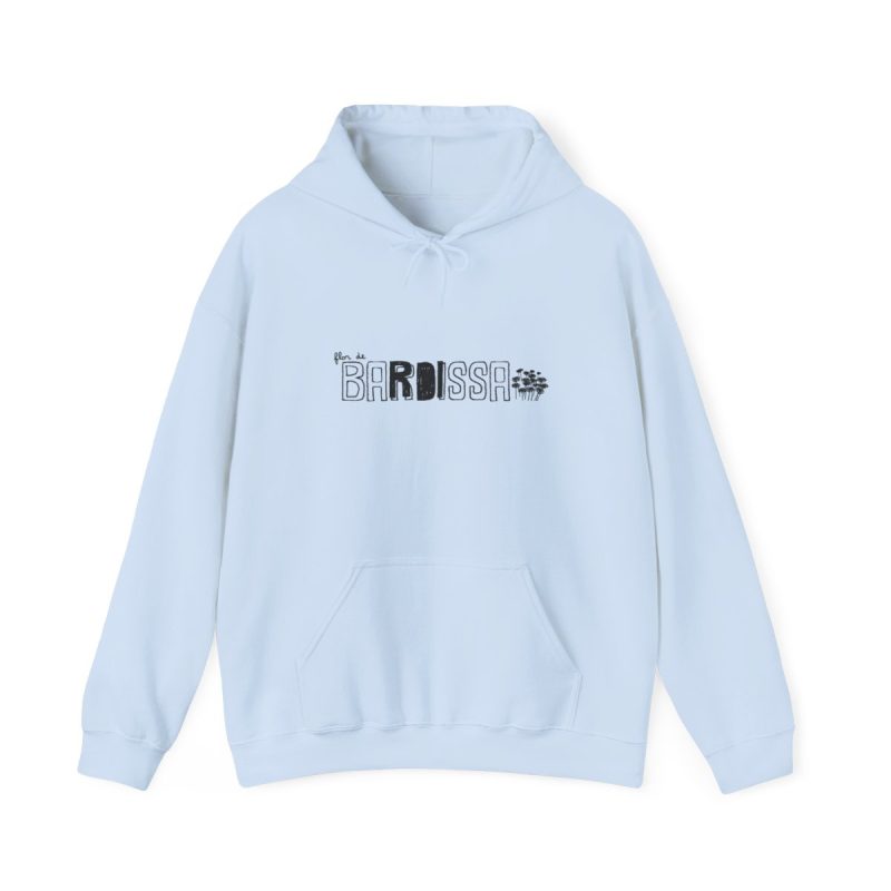 Sudadera con capucha - Azul claro - Flor de bardissa