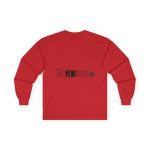 Camiseta manga larga - Rojo - Flor de bardissa Camiseta manga larga - Rojo - Flor de bardissa