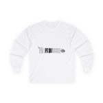 Camiseta manga larga - Blanco - Flor de bardissa Camiseta manga larga - Blanco - Flor de bardissa