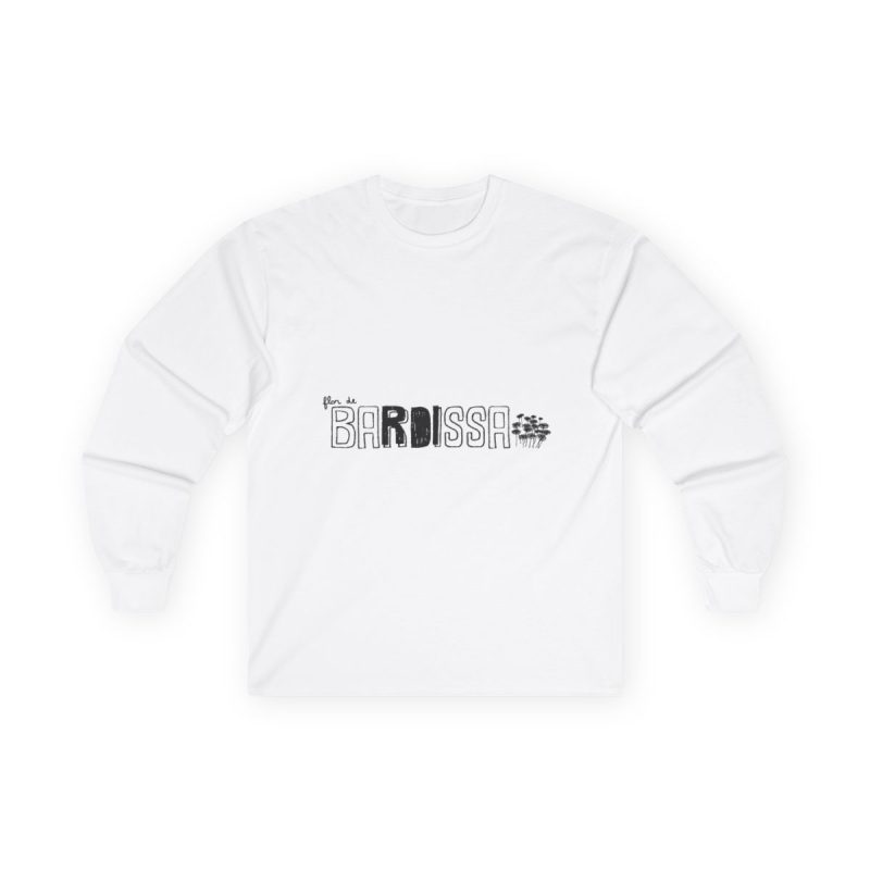 Camiseta manga larga - Blanco - Flor de bardissa