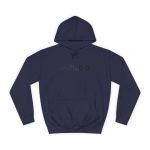 Sudadera universitaria - Azul marino Oxford - Camiseta unisex «Ara va de BÓ»