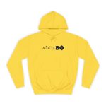 Sudadera universitaria - Amarillo sol - Camiseta unisex «Ara va de BÓ»