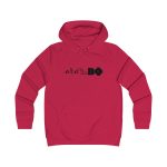 Sudadera universitaria mujer - Rojo fuego - Camiseta unisex «Ara va de BÓ»