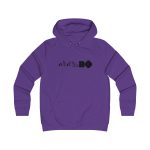Sudadera universitaria mujer - Morado - Camiseta unisex «Ara va de BÓ»