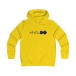 Sudadera universitaria mujer - Amarillo sol - Camiseta unisex «Ara va de BÓ»
