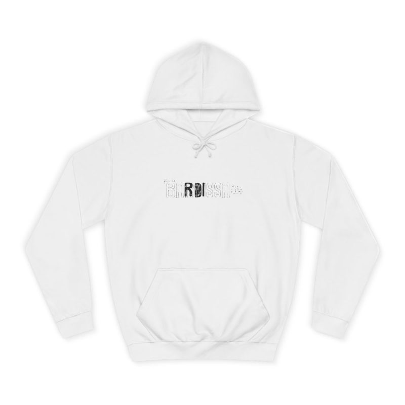 Sudadera universitaria - Blanco artico - Flor de bardissa Sudadera universitaria - Blanco artico - Flor de bardissa