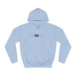 Sudadera universitaria - Azul cielo - Flor de bardissa Sudadera universitaria - Azul cielo - Flor de bardissa