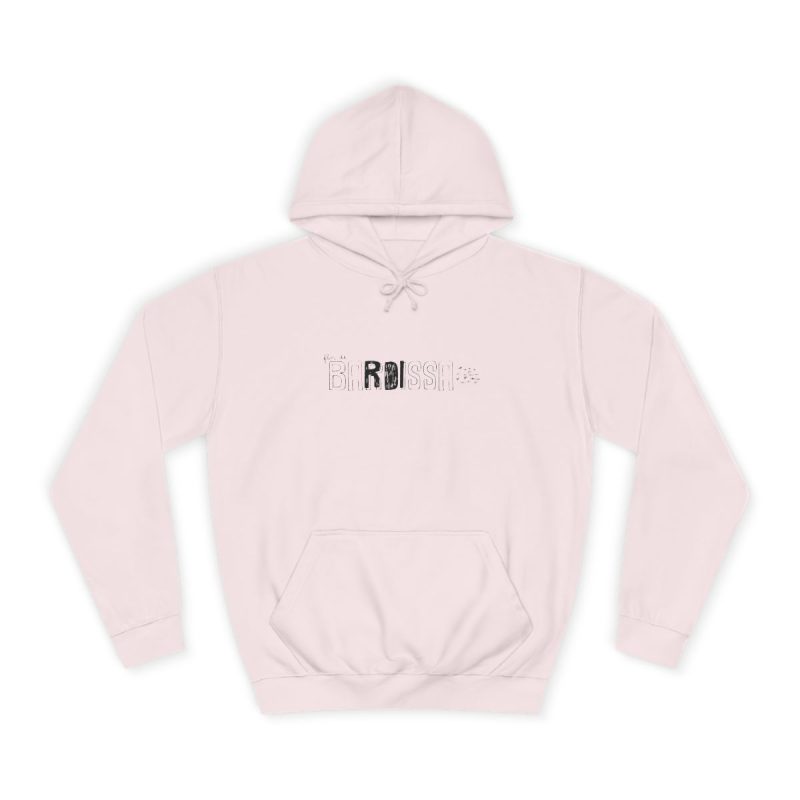Sudadera universitaria - Rosa bebe - Flor de bardissa