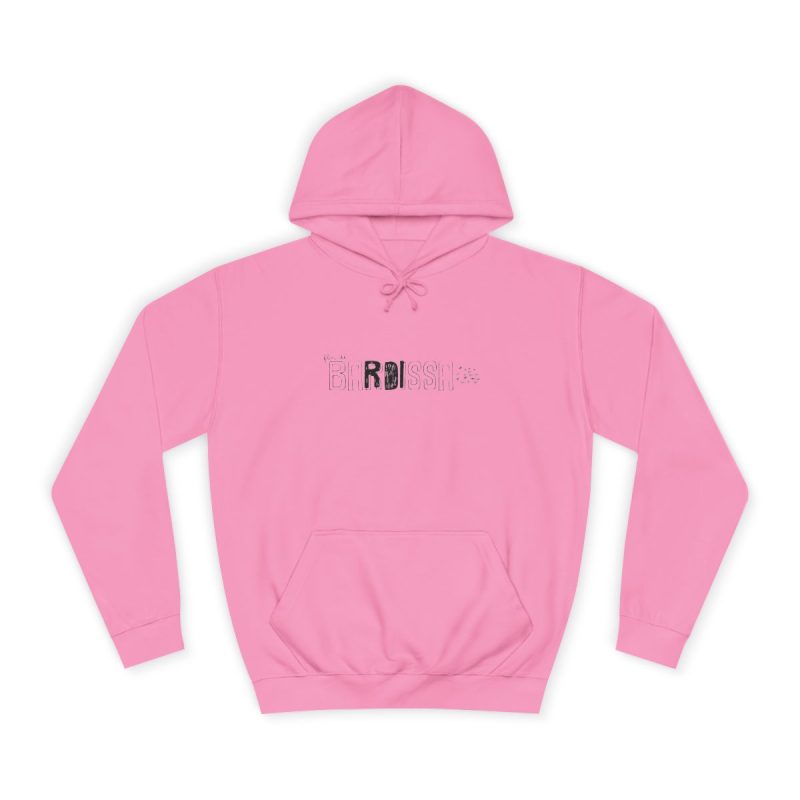Sudadera universitaria - Rosa algodon de azucar - Flor de bardissa