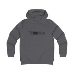 Sudadera universitaria mujer - Gris marengo - Flor de bardissa