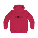 Sudadera universitaria mujer - Rojo fuego - Flor de bardissa