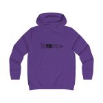 Sudadera universitaria mujer - Morado - Flor de bardissa