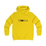 Sudadera universitaria mujer - Amarillo sol - Flor de bardissa