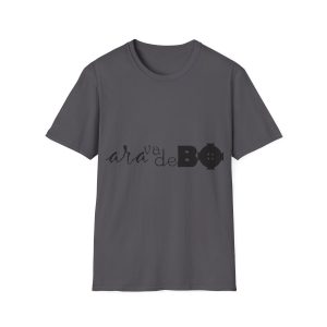 Camiseta Softstyle - Gris marengo - Camiseta unisex «Ara va de BÓ»
