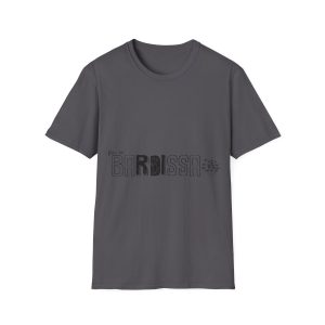 Camiseta Softstyle - Gris marengo - Flor de bardissa