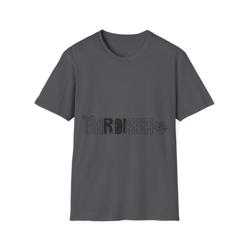 Camiseta Softstyle - Gris marengo - Flor de bardissa Camiseta Softstyle - Gris marengo - Flor de bardissa