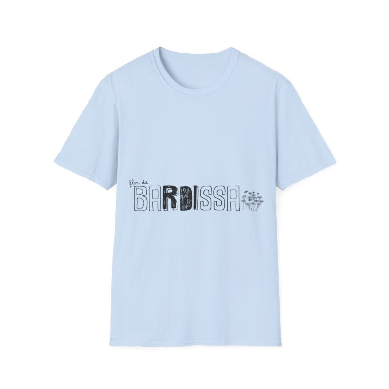 Camiseta Softstyle - Azul claro - Flor de bardissa