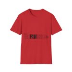 Camiseta Softstyle - Rojo - Flor de bardissa Camiseta Softstyle - Rojo - Flor de bardissa