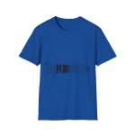 Camiseta Softstyle - Azul royal - Flor de bardissa Camiseta Softstyle - Azul royal - Flor de bardissa