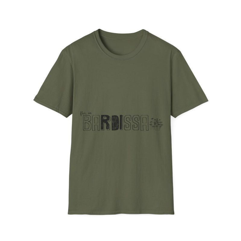 Camiseta Softstyle - Verde militar - Flor de bardissa