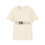 Camiseta Softstyle - Natural - Flor de bardissa Camiseta Softstyle - Natural - Flor de bardissa