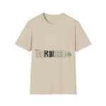Camiseta Softstyle - Arena - Flor de bardissa Camiseta Softstyle - Arena - Flor de bardissa