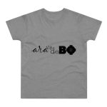 Camiseta hombre punto liso - Gris deportivo jaspeado - Camiseta unisex «Ara va de BÓ»