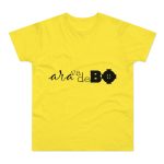 Camiseta hombre punto liso - Amarillo solar - Camiseta unisex «Ara va de BÓ»