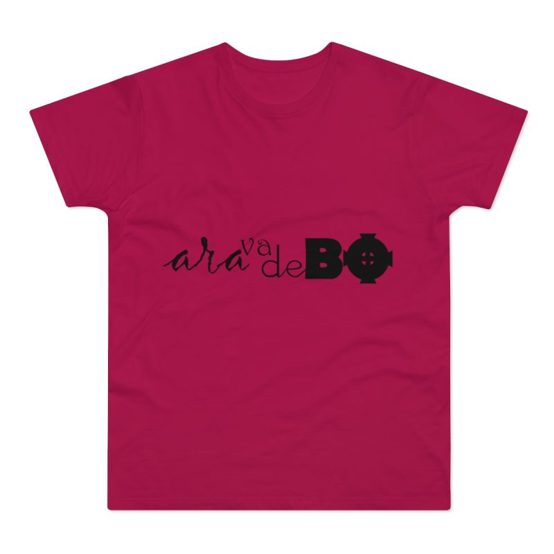 Camiseta hombre punto liso - Sorbete - Camiseta unisex «Ara va de BÓ»