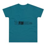 Camiseta hombre punto liso - Azul diva - Flor de bardissa