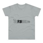 Camiseta hombre punto liso - Gris Pacifico - Flor de bardissa