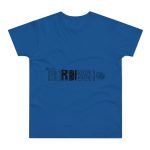 Camiseta hombre punto liso - Azul royal intenso - Flor de bardissa