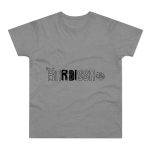 Camiseta hombre punto liso - Gris deportivo jaspeado - Flor de bardissa