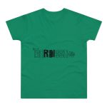 Camiseta hombre punto liso - Verde Kelly - Flor de bardissa