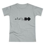 Camiseta mujer punto liso - Gris Pacifico - Camiseta unisex «Ara va de BÓ»